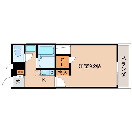 大和小泉駅 徒歩4分 1階の物件間取画像